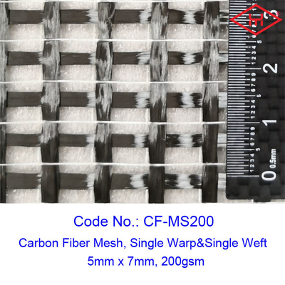 Unidirectional Carbon Fiber Fabric Mesh Sustainable Concrete For Structure